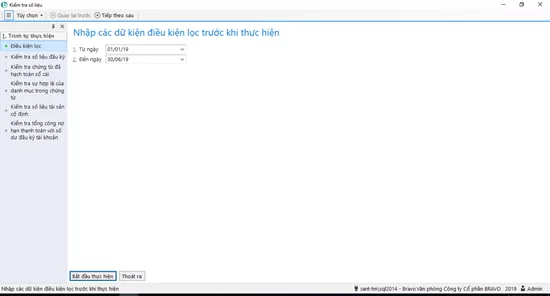 Kiểm tra các định khoản nghiệp vụ phát sinh
